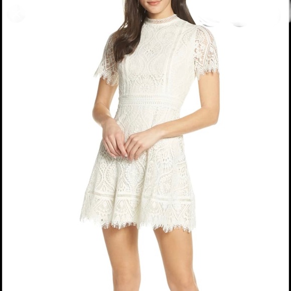 BB Dakota Dresses & Skirts - BB Dakota Ivory Cocktail Dress Size 14